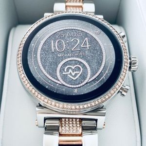 BRAND NEW MICHAEL KORS SMARTWATCH -SILVER/ROSEGOLD